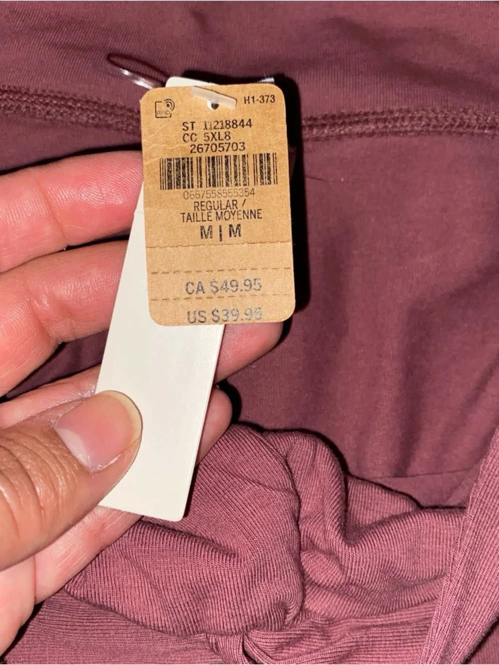 PINK Victoria's Secret High-Rise Leggings in Mauve - Picture 7 of 8